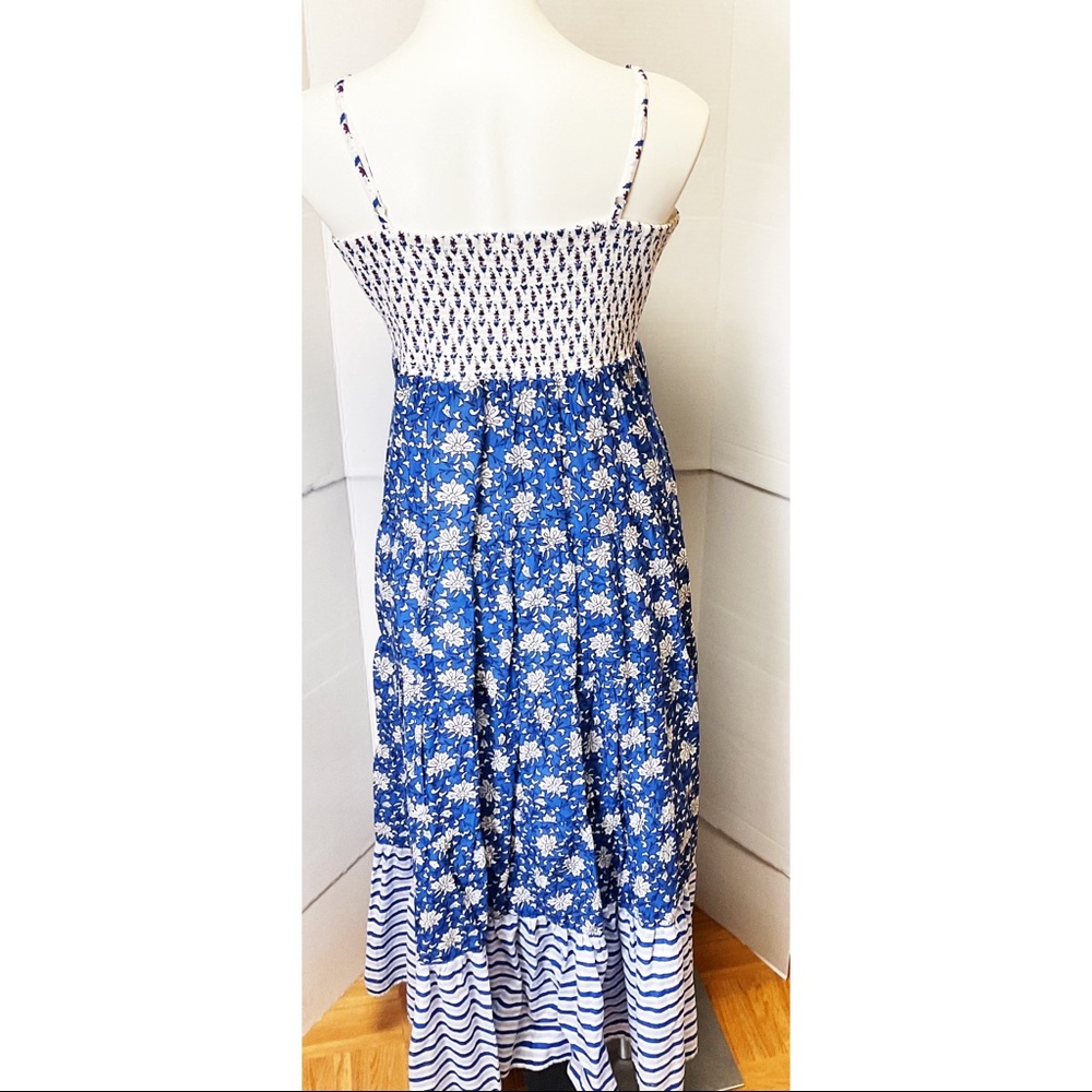 🆕💕HP💕{J.Crew} Button-Front Mixed Block Print Maxi - Picture 15 of 16